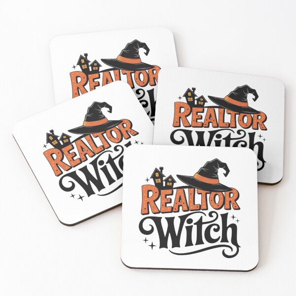 Item preview, Womens Halloween Realtor Scary Witch Hat Pumpkin Real Estate Agent designed and sold by FadeOfThrone.