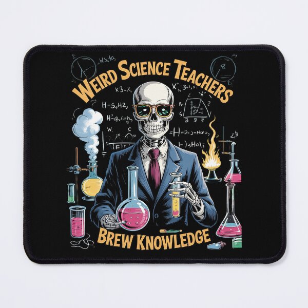 Item preview, Weird Science Skeleton Halloween Teachers Brew Knowledge designed and sold by MarryIsMonth.