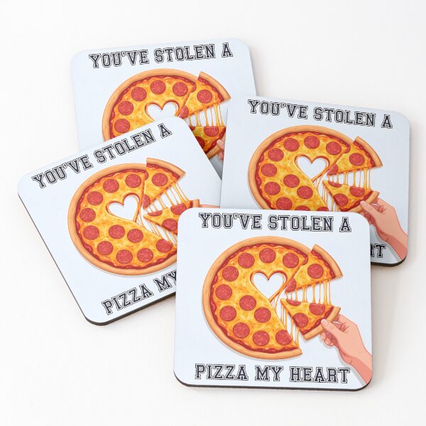 Item preview, You Have A Pizza My Heart Funny Valentines Day Food Pun Sticker Shirt designed and sold by GiftsForge.