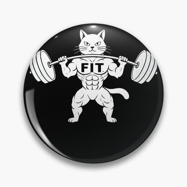 Item preview, cat weightlifting deadfit designed and sold by Uglyandcute.