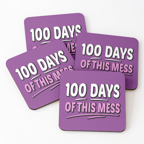 Item preview, 100 Days of This Mess Funny School Teacher designed and sold by Mr Lee.