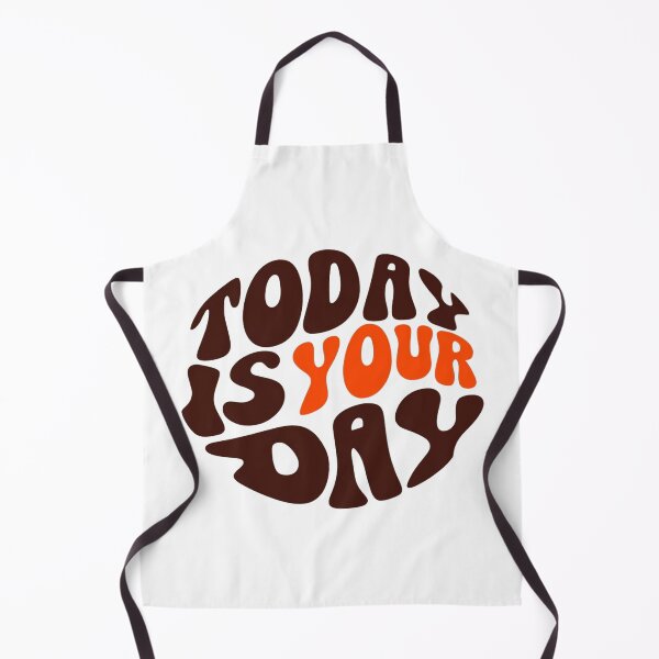 Item preview, Retro Motivational Quote Design – “Today Is Your Day” Typography for Posters, Shirts & Stickers designed and sold by Bright Nest Studio.