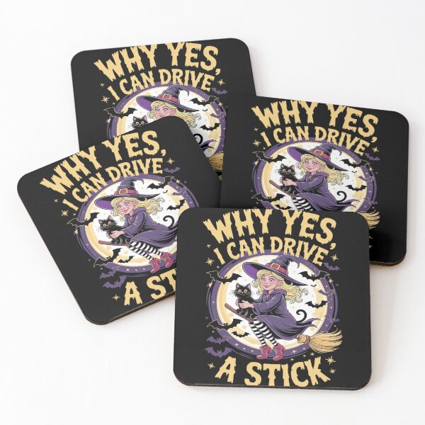 Item preview, Yes Actually I Can Drive A Stick Halloween Witch Costume designed and sold by MarryIsMonth.