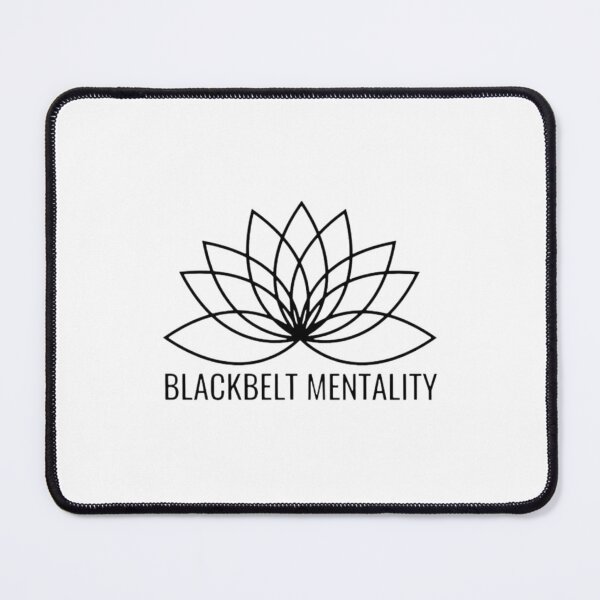 Item preview, BLACKBELT MENTALITY logo black designed and sold by BLACKBELT MENTALITY .
