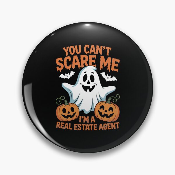 Item preview, You Can't Scare Me I'm A Real Estate Agent Halloween  designed and sold by MarryIsMonth.