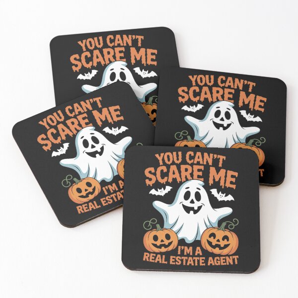 Item preview, You Can't Scare Me I'm A Real Estate Agent Halloween  designed and sold by MarryIsMonth.