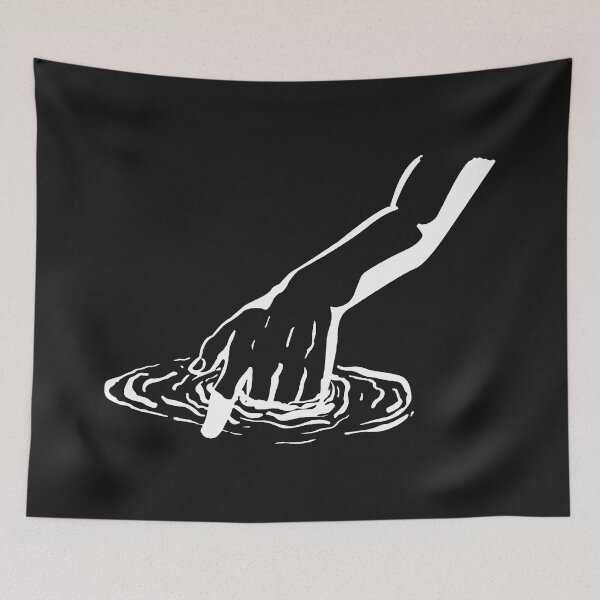 Item preview, Hand White Silhouette designed and sold by nerdyygraphic.