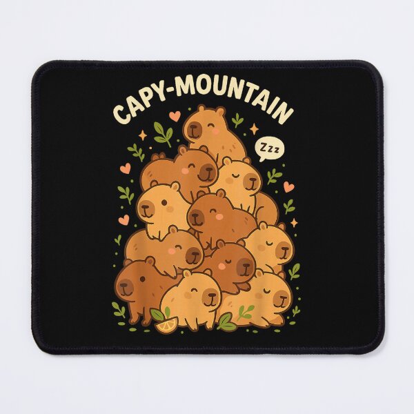 Item preview, Capybara Mountain Cute Design Capybara Art for Men Women Kids , Capybara Gift Lover designed and sold by DZIRI NAJAT.