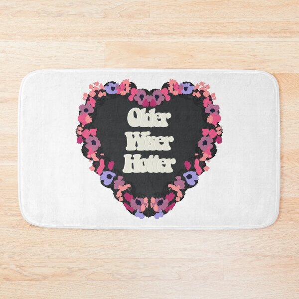 Item preview, Older Wiser Hotter Love Heart Birthday Cake designed and sold by FreeOrca.