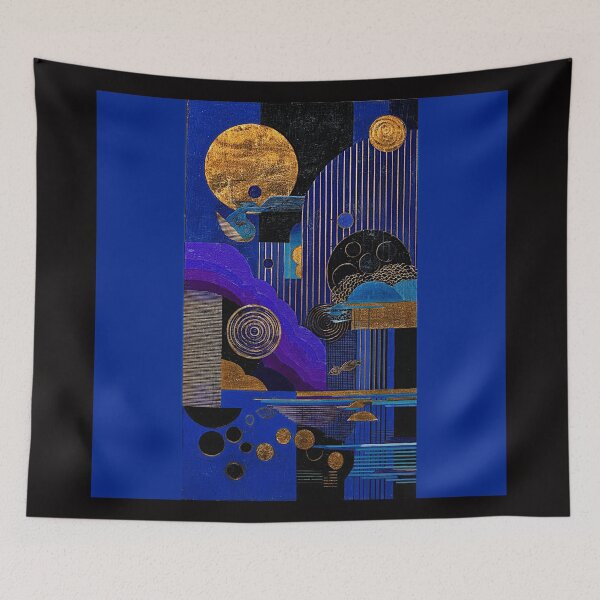 Item preview, Celestial Currents: Abstract Geometry in Motion designed and sold by Helios Be. Lavsh.