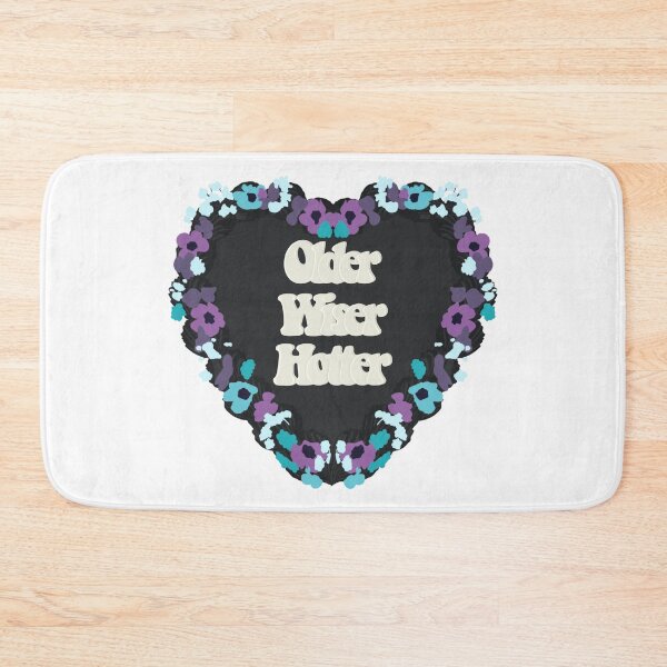 Item preview, Older Wiser Hotter Love Heart Birthday Cake designed and sold by FreeOrca.