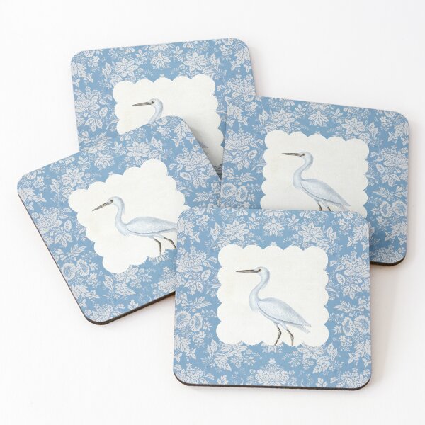 Item preview, Vintage Crane illustration designed and sold by Vintage-Nursery.