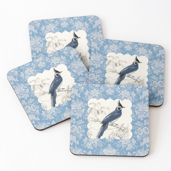 Item preview, Vintage Magpie illustration designed and sold by Vintage-Nursery.