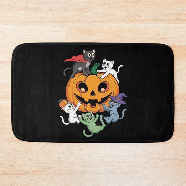 Item preview, Zombie Witch Cats In Pumpkin Cute Halloween2 designed and sold by FadeOfThrone.
