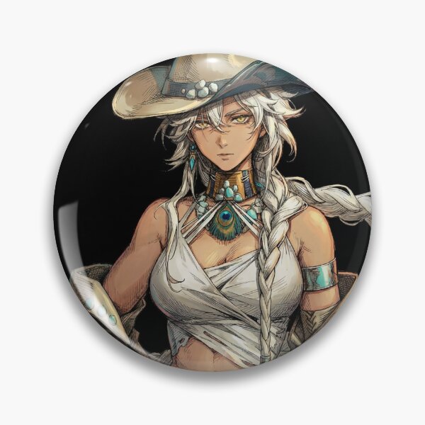 Item preview, Argus Reverse 1999 T-Shirt | R1999 Bounty Hunter Plant Arcanist Hoodie | Route 77 Cowboy Hat Blonde Heterochromia Mercenary Gaming Merch Sticker designed and sold by Senpaiwaves.