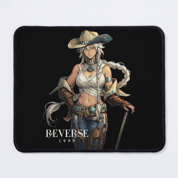 Item preview, Argus Reverse 1999 T-Shirt | R1999 Bounty Hunter Plant Arcanist Hoodie | Route 77 Cowboy Hat Blonde Heterochromia Mercenary Gaming Merch Sticker designed and sold by Senpaiwaves.