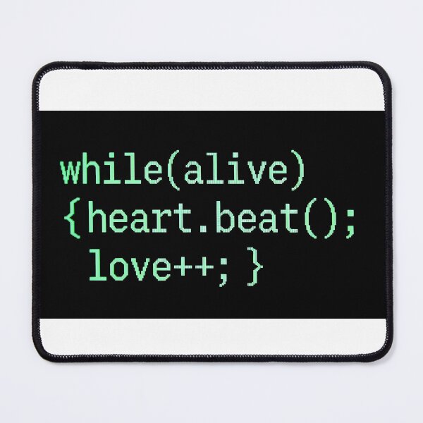 Item preview, Love Code Programmer Funny Geek Valentines Day Sticker Shirt Tech Gift designed and sold by GiftsForge.