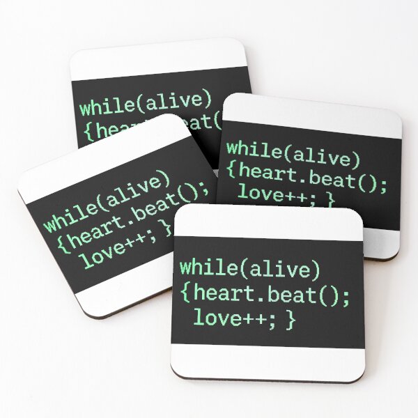 Item preview, Love Code Programmer Funny Geek Valentines Day Sticker Shirt Tech Gift designed and sold by GiftsForge.