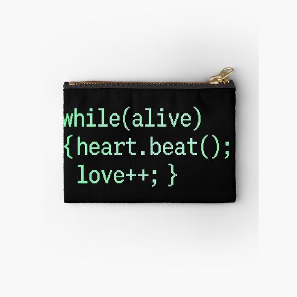 Item preview, Love Code Programmer Funny Geek Valentines Day Sticker Shirt Tech Gift designed and sold by GiftsForge.