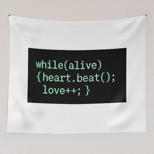 Item preview, Love Code Programmer Funny Geek Valentines Day Sticker Shirt Tech Gift designed and sold by GiftsForge.
