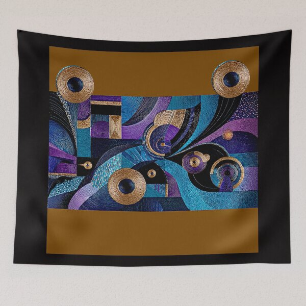Item preview, Celestial Currents: Abstract Geometry in Motion #3 designed and sold by Helios Be. Lavsh.