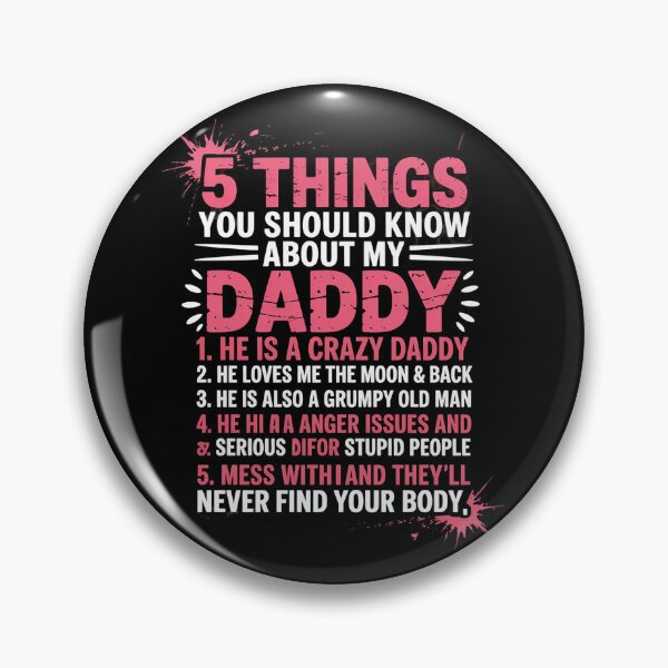 Item preview, 5 Things You Should Know About My Daddy Son Daughter  designed and sold by MarkLeedsArt.