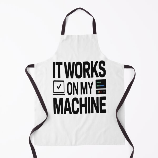 Item preview, It Works on My Machine – Funny Coding Humor Programmer T-Shirt designed and sold by RMTrendy.