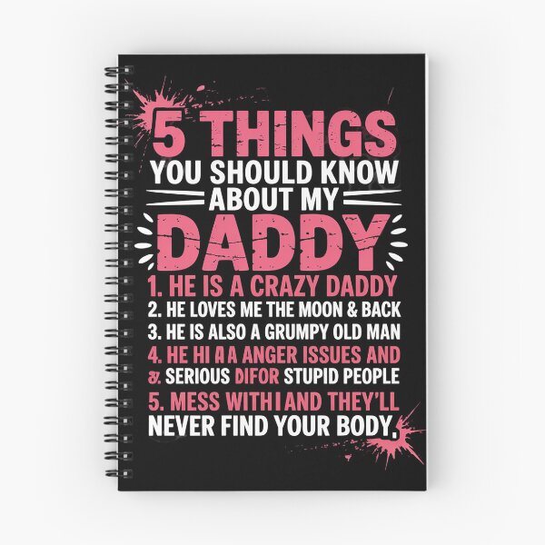 Item preview, 5 Things You Should Know About My Daddy Son Daughter  designed and sold by MarkLeedsArt.