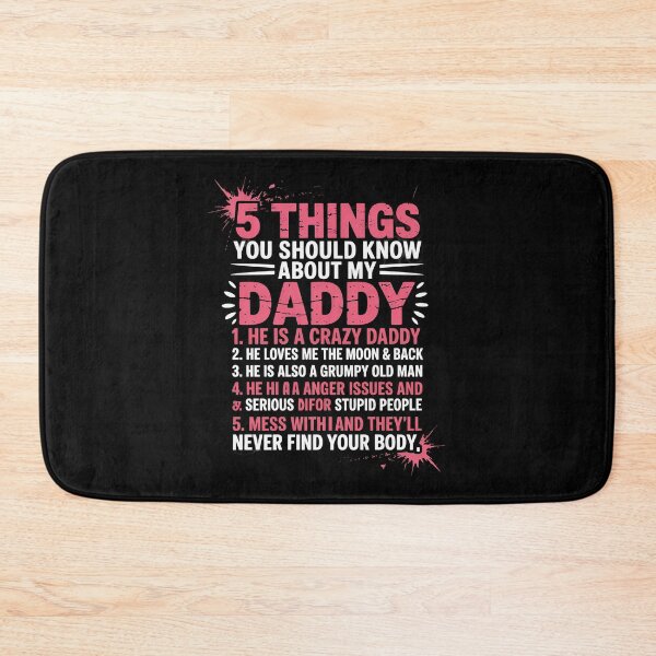 Item preview, 5 Things You Should Know About My Daddy Son Daughter  designed and sold by MarkLeedsArt.