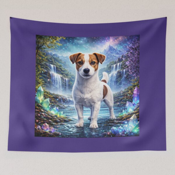 Item preview, Jack Russell — Faceted Night Howl designed and sold by GeoWild Designs.