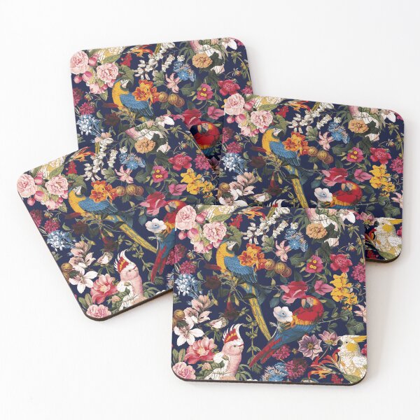 Item preview, Tropical Birds of the Jungle designed and sold by Burcu Korkmazyurek.