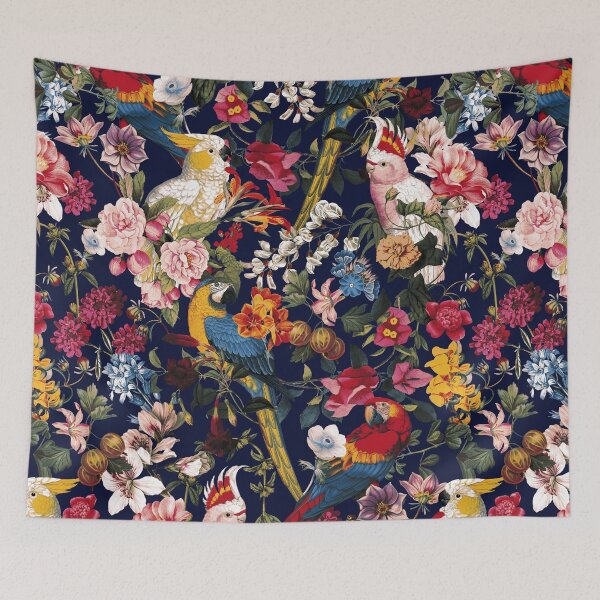 Item preview, Tropical Birds of the Jungle designed and sold by Burcu Korkmazyurek.