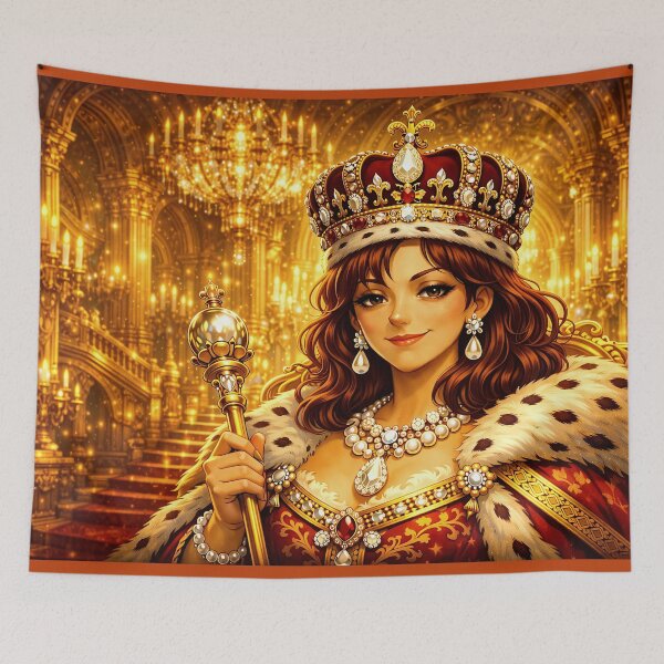 Item preview, Royal Fantasy Queen – Golden Palace Portrait designed and sold by Irysek.