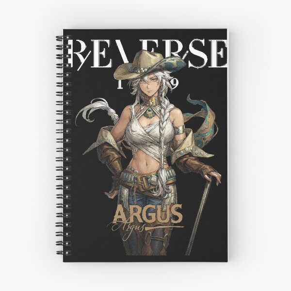 Item preview, Argus Reverse 1999 T-Shirt | R1999 Bounty Hunter Plant Arcanist Hoodie | Route 77 Cowboy Hat Blonde Heterochromia Mercenary Gaming Merch Sticker designed and sold by Senpaiwaves.