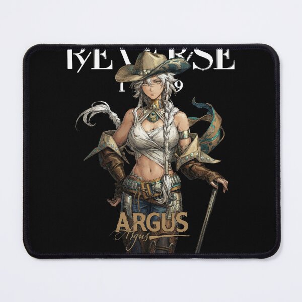 Item preview, Argus Reverse 1999 T-Shirt | R1999 Bounty Hunter Plant Arcanist Hoodie | Route 77 Cowboy Hat Blonde Heterochromia Mercenary Gaming Merch Sticker designed and sold by Senpaiwaves.
