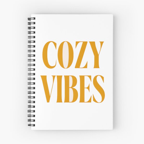 Item preview, Warm Cozy Vibes Typography Design – Retro Aesthetic Quote for Home Decor, Apparel & Seasonal Gifts designed and sold by Bright Nest Studio.