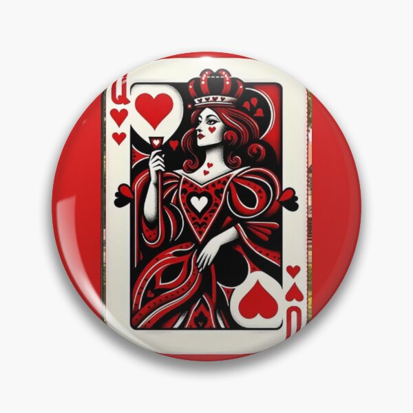 Item preview, Valentine queen of hearts designed and sold by TheRockinHippie.