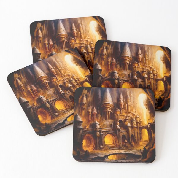 Item preview, Troglodyte dwellings designed and sold by Island Art Studios.