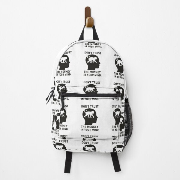 Item preview, Crazy Ideas, Monkey in your mind, monkey brain, funnyfits70, Humor, Funny, retro, vintages, funny quotes, animal humor, designed and sold by FunnyFits70.
