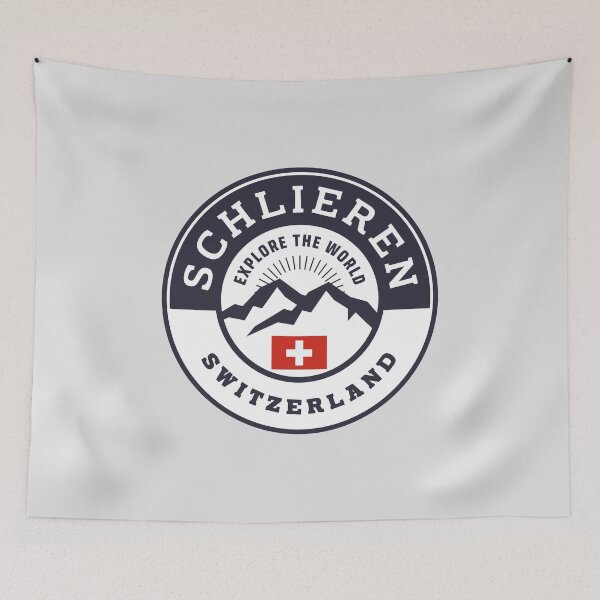Item preview, Schlieren Switzerland Black and White Crest designed and sold by World Designs.