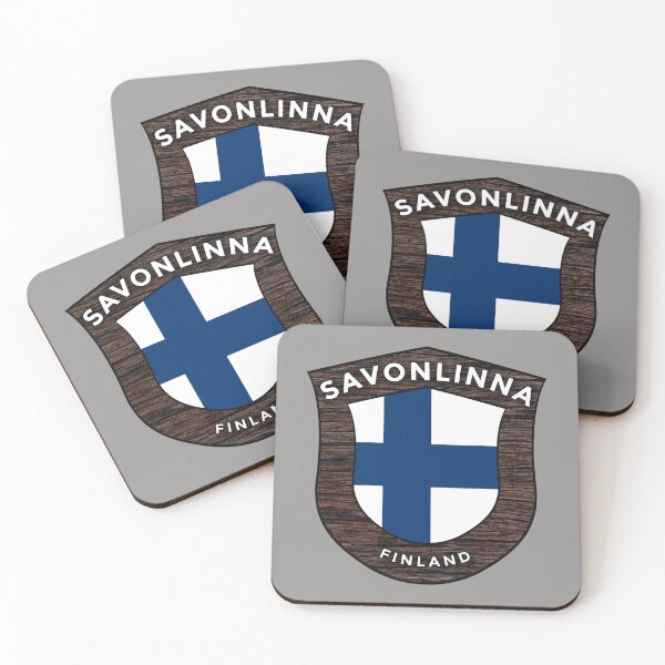 Item preview, Savonlinna Finland Emblem Flag designed and sold by World Designs.