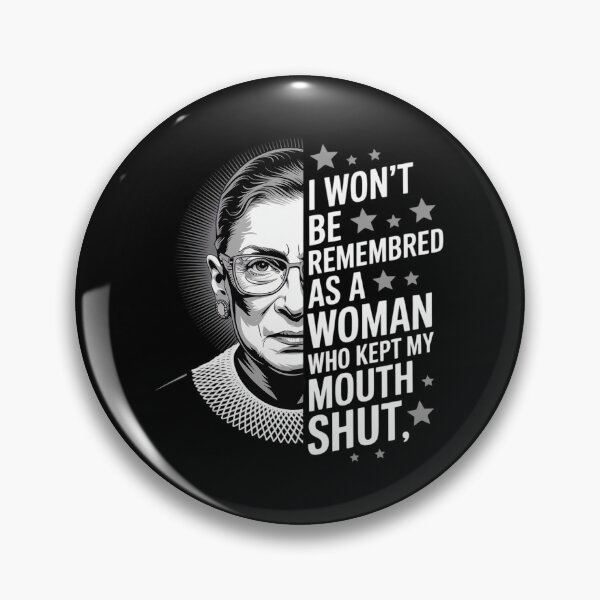 Item preview, I Won't Be Remembered As A Woman Who Kept My Mouth Shut designed and sold by MarkLeedsArt.