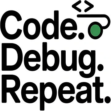 Artwork thumbnail, Code Debug Repeat – Minimal Programmer Humor Developer Shirt by RMTrendy
