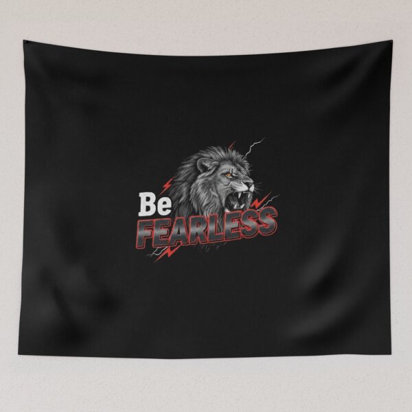 Item preview, Be Fearless Inspirational Quote T-shirt designed and sold by Luckyatif.