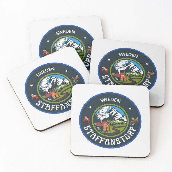 Item preview, Staffanstorp Sweden Emblem | Scandinavian Travel Badge Design designed and sold by World Designs.
