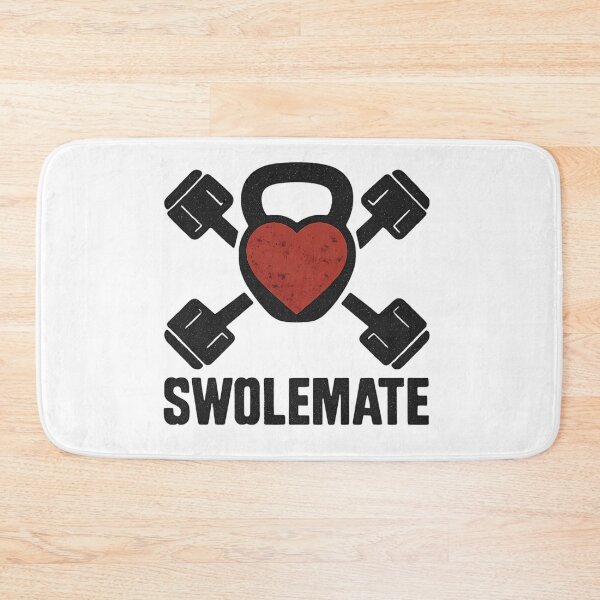Item preview,  Swolemate Funny Gym Fitness Valentines Day Sticker Shirt Workout Gift designed and sold by GiftsForge.