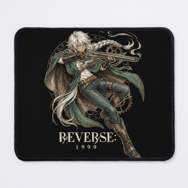 Item preview, Argus Reverse 1999 T-Shirt | R1999 Bounty Hunter Plant Arcanist Hoodie | Route 77 Cowboy Hat Blonde Heterochromia Mercenary Gaming Merch Sticker designed and sold by Senpaiwaves.