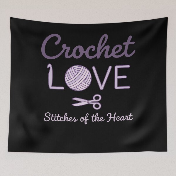 Item preview, Crocheting Crochet Love Stitches Of The Heart Yarn designed and sold by LuminOrb.