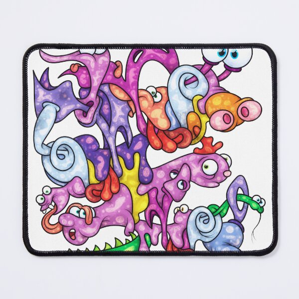 Item preview, Creature #71 - Pastel snails unite designed and sold by liquid-print.