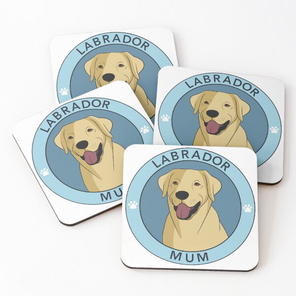 Item preview, Labrador Mum Badge  designed and sold by Stickety Boo.